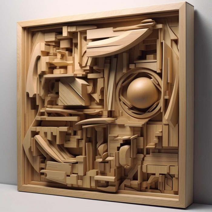 نموذج ثلاثي الأبعاد لآلة CNC 3D Art 